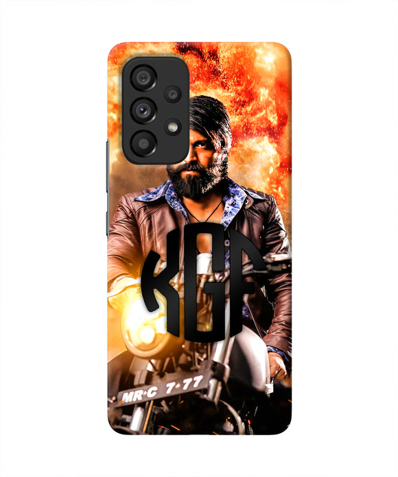 Rocky Bhai on Bike Samsung A53 5G Real 4D Back Cover