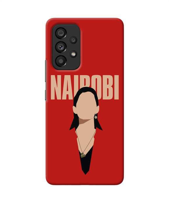 Nairobi Paint Money Heist Samsung A53 5G Back Cover