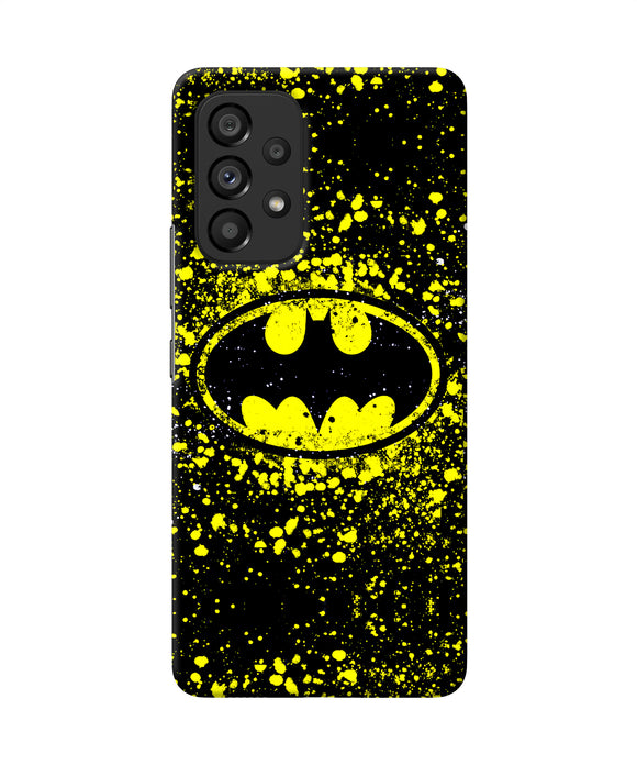 Batman last knight print yellow Samsung A53 5G Back Cover