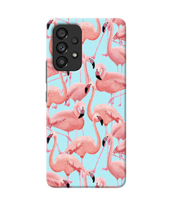 Abstract sheer bird print Samsung A53 5G Back Cover