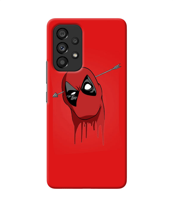 Funny deadpool Samsung A53 5G Back Cover