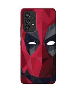 Abstract deadpool mask Samsung A53 5G Back Cover