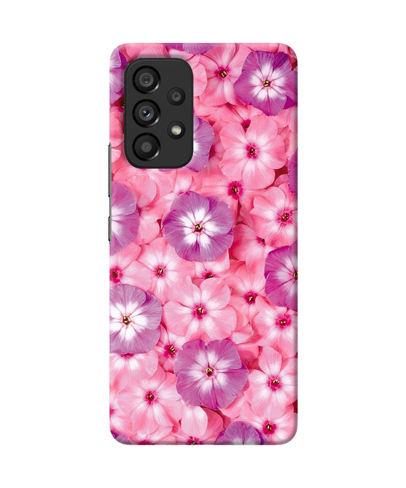 Natural pink flower Samsung A53 5G Back Cover