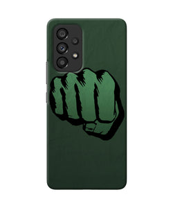 Hulk smash logo Samsung A53 5G Back Cover