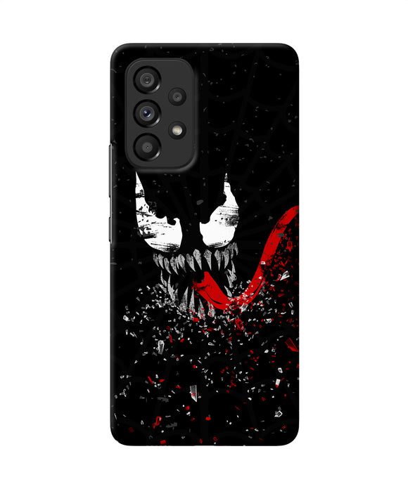 Venom black poster Samsung A53 5G Back Cover