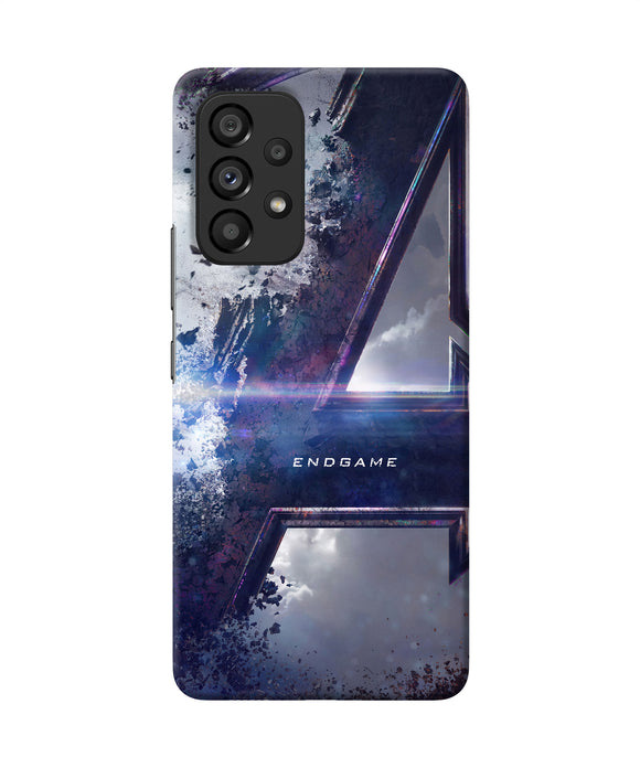 Avengers end game poster Samsung A53 5G Back Cover