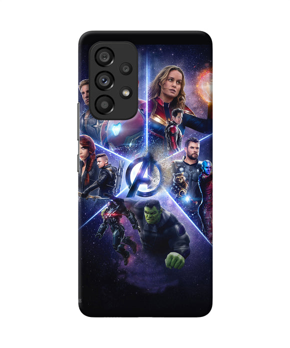 Avengers super hero poster Samsung A53 5G Back Cover