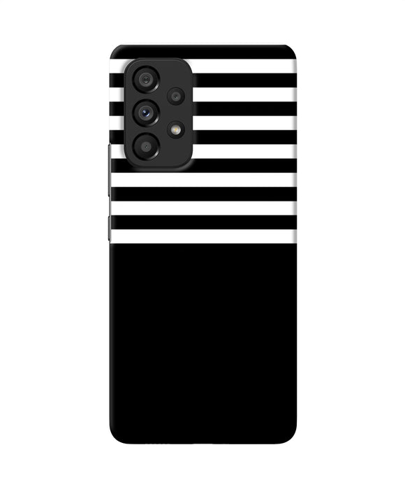 Black and white print Samsung A53 5G Back Cover