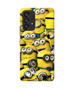 Minions crowd Samsung A53 5G Back Cover