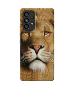 Nature lion poster Samsung A53 5G Back Cover