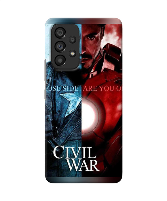 Civil war Samsung A53 5G Back Cover