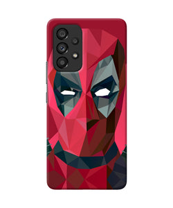 Abstract deadpool full mask Samsung A53 5G Back Cover