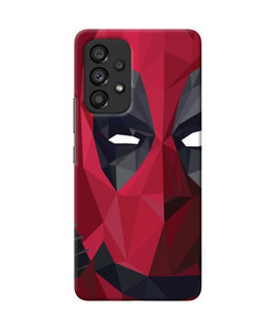 Abstract deadpool half mask Samsung A53 5G Back Cover