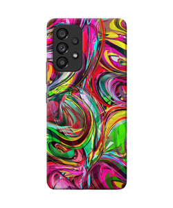 Abstract colorful ink Samsung A53 5G Back Cover