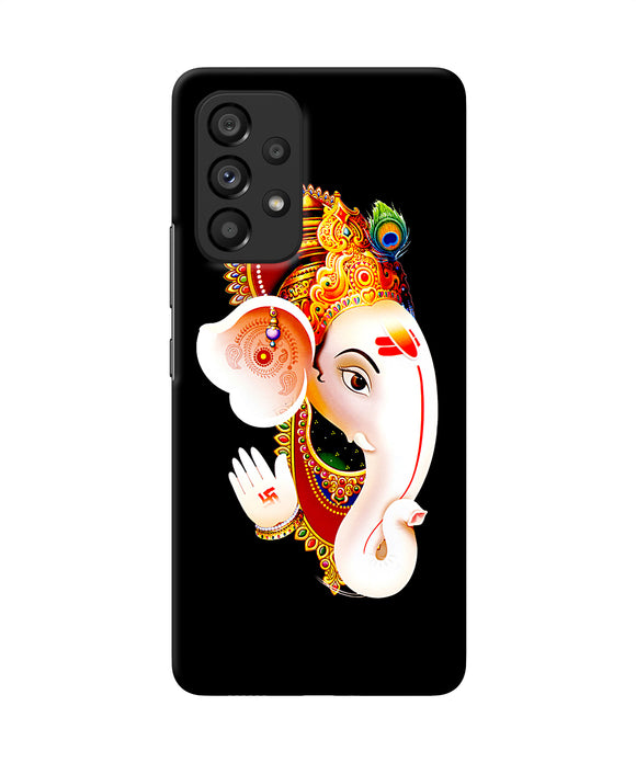 Lord ganesh face Samsung A53 5G Back Cover