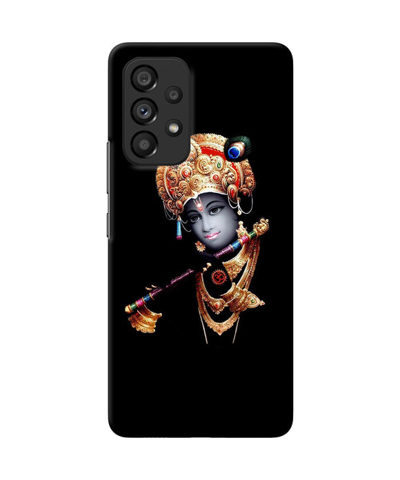 Lord krishna with fluet Samsung A53 5G Back Cover