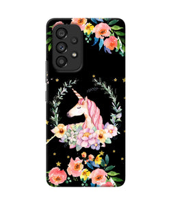 Unicorn flower Samsung A53 5G Back Cover