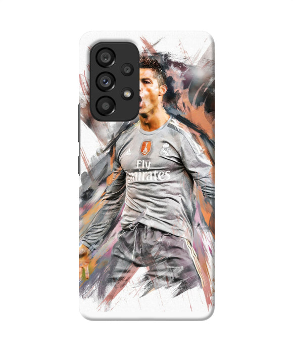 Ronaldo poster Samsung A53 5G Back Cover