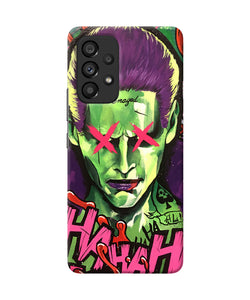 Damaged joker anim Samsung A53 5G Back Cover