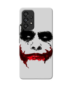 Joker dark knight red smile Samsung A53 5G Back Cover