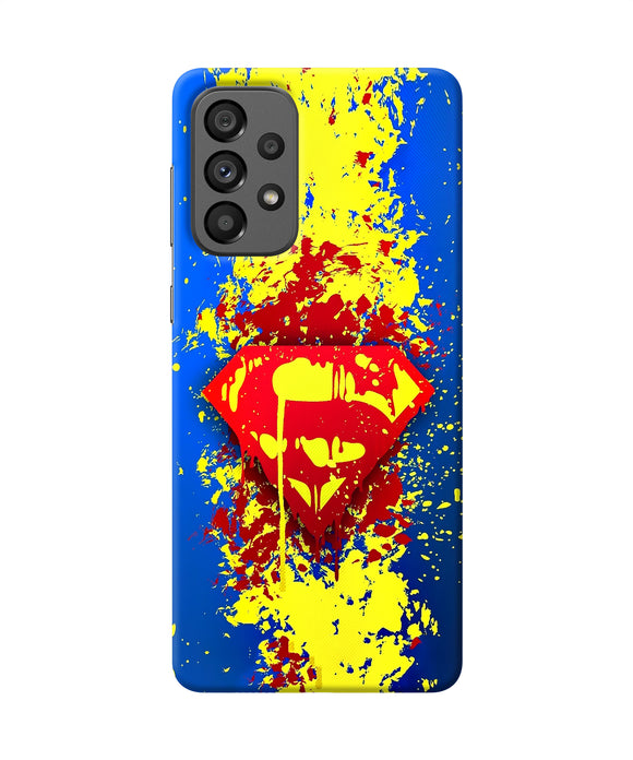 Superman logo Samsung A73 5G Back Cover