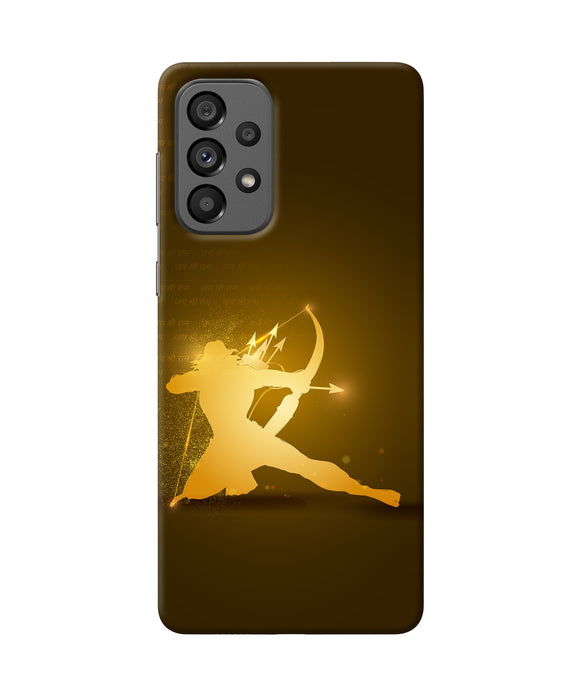 Lord Ram - 3 Samsung A73 5G Back Cover