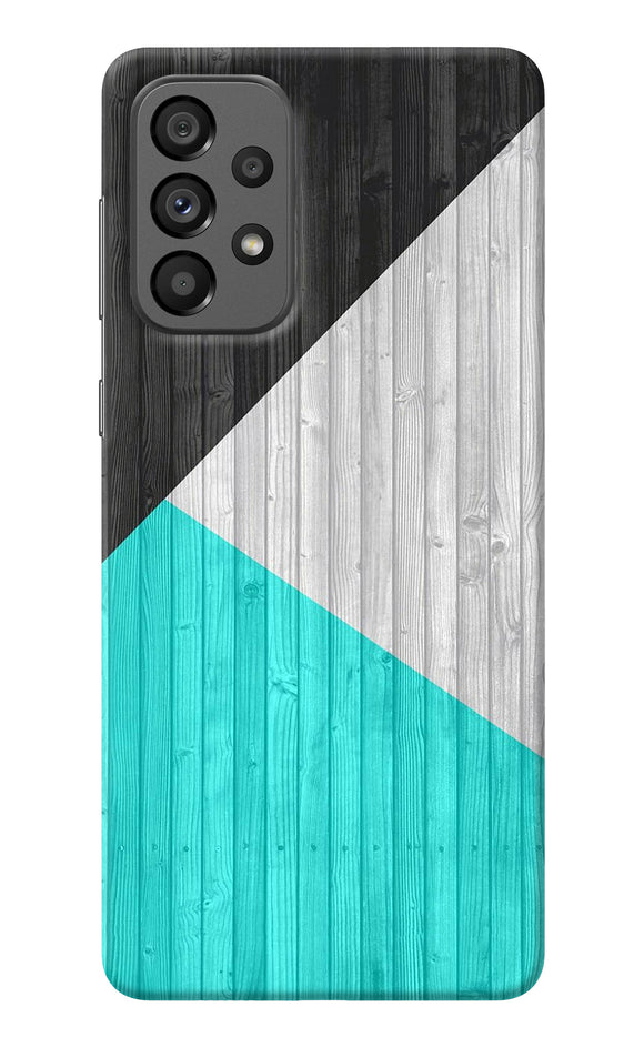Wooden Abstract Samsung A73 5G Back Cover