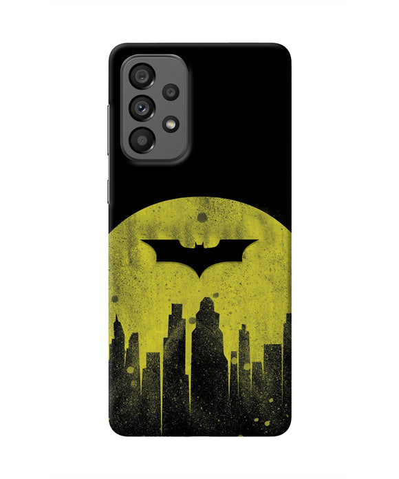 Batman Sunset Samsung A73 5G Real 4D Back Cover