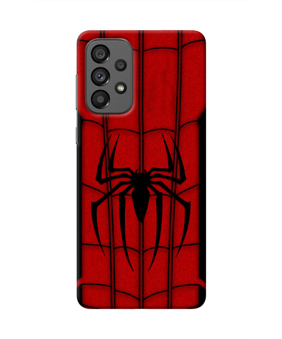 Spiderman Costume Samsung A73 5G Real 4D Back Cover