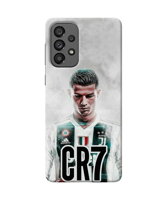 Christiano Football Samsung A73 5G Real 4D Back Cover