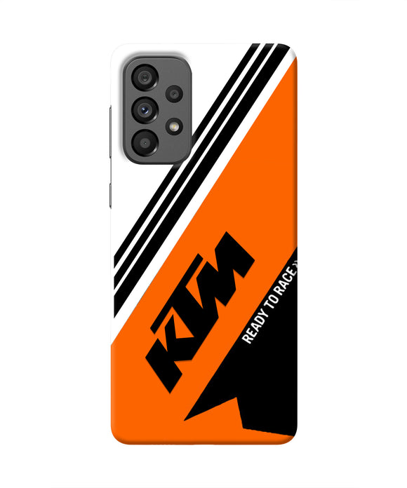 KTM Abstract Samsung A73 5G Real 4D Back Cover