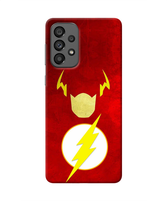 Flash Character Samsung A73 5G Real 4D Back Cover