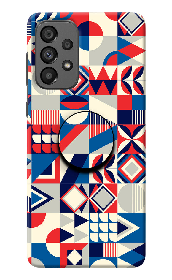 Colorful Pattern Samsung A73 5G Pop Case
