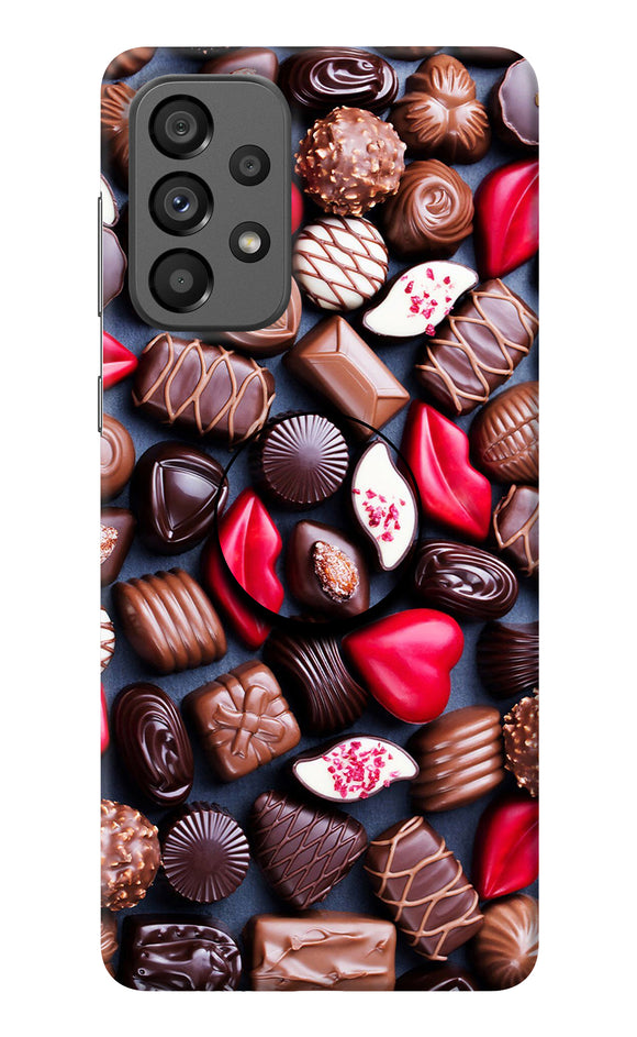 Chocolates Samsung A73 5G Pop Case