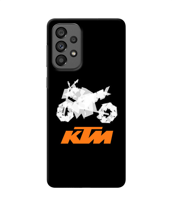 KTM sketch Samsung A73 5G Back Cover