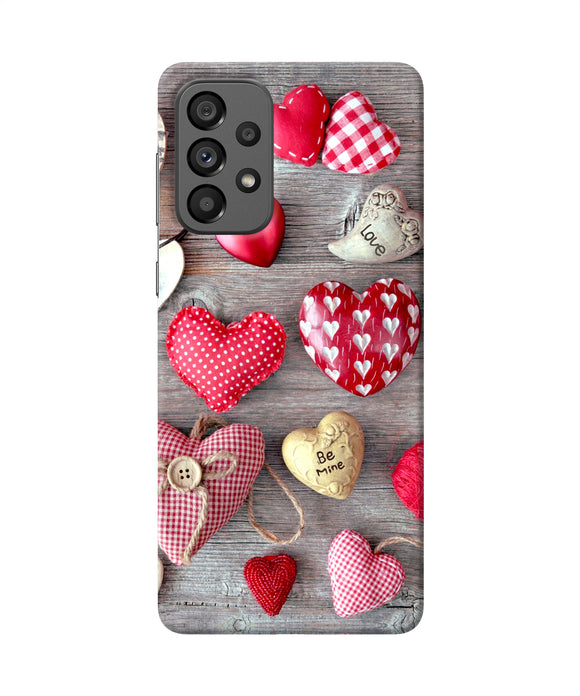 Heart gifts Samsung A73 5G Back Cover