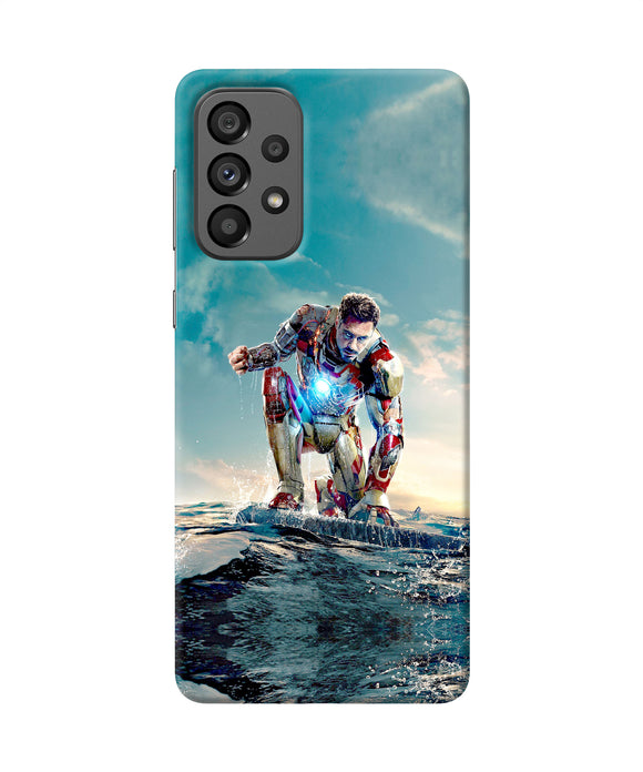 Ironman sea side Samsung A73 5G Back Cover