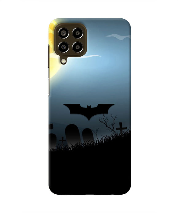 Batman Scary cemetry Samsung M33 5G Real 4D Back Cover