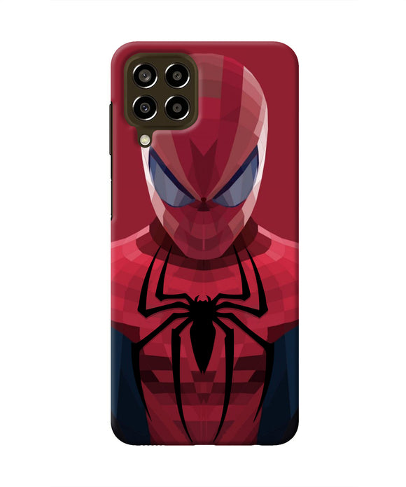 Spiderman Art Samsung M33 5G Real 4D Back Cover