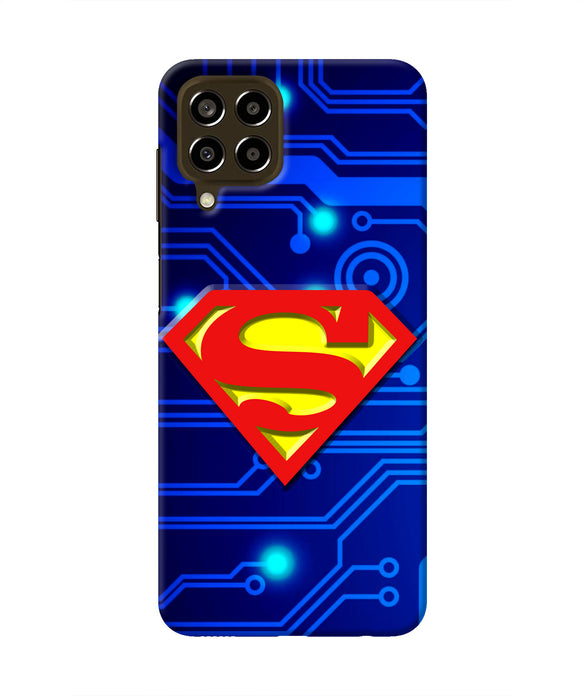 Superman Abstract Samsung M33 5G Real 4D Back Cover