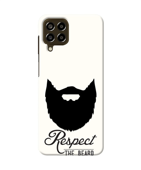 Respect the Beard Samsung M33 5G Real 4D Back Cover