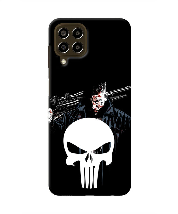 Punisher Character Samsung M33 5G Real 4D Back Cover