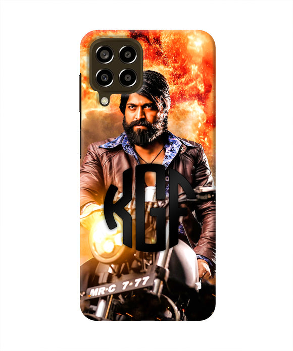 Rocky Bhai on Bike Samsung M33 5G Real 4D Back Cover