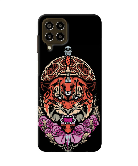 Abstract tiger Samsung M33 5G Back Cover
