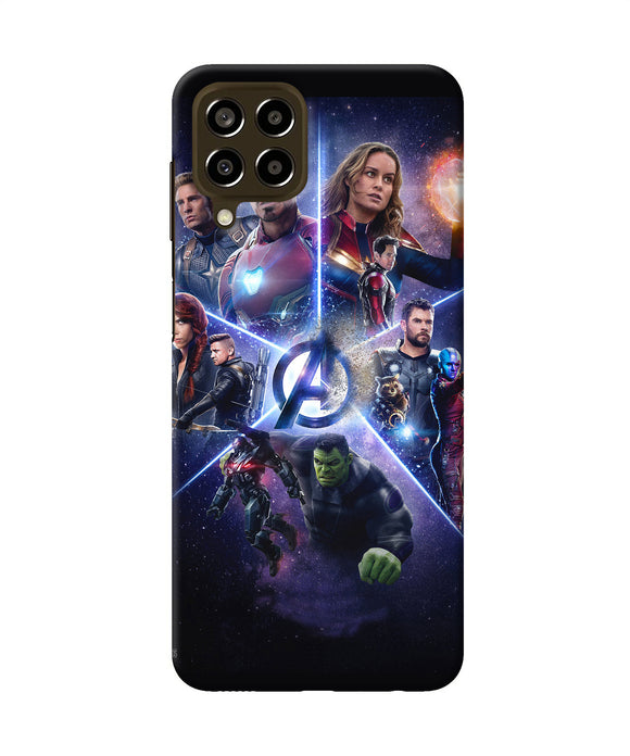 Avengers super hero poster Samsung M33 5G Back Cover