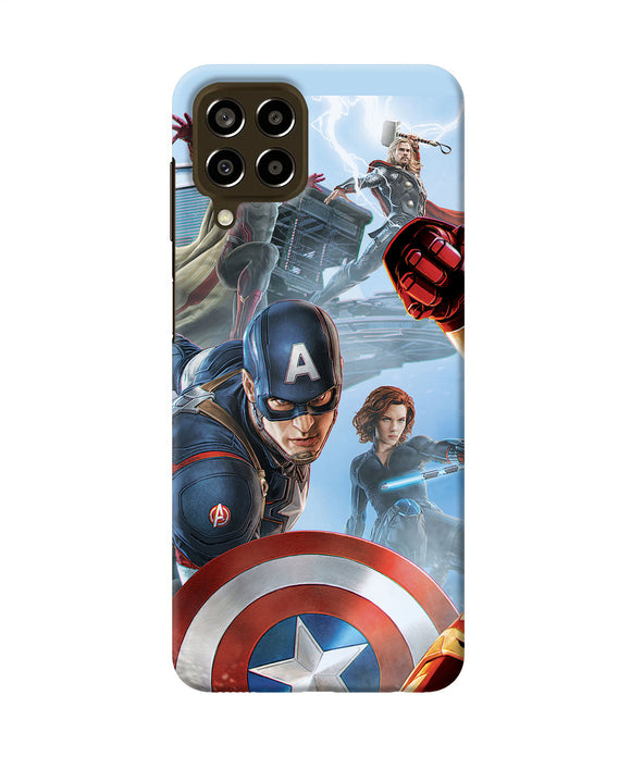 Avengers on the sky Samsung M33 5G Back Cover