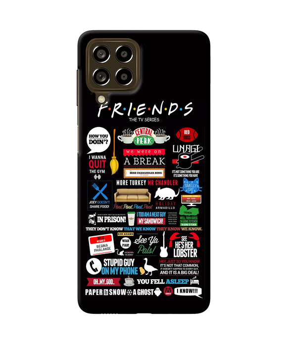 FRIENDS Samsung M53 5G Back Cover