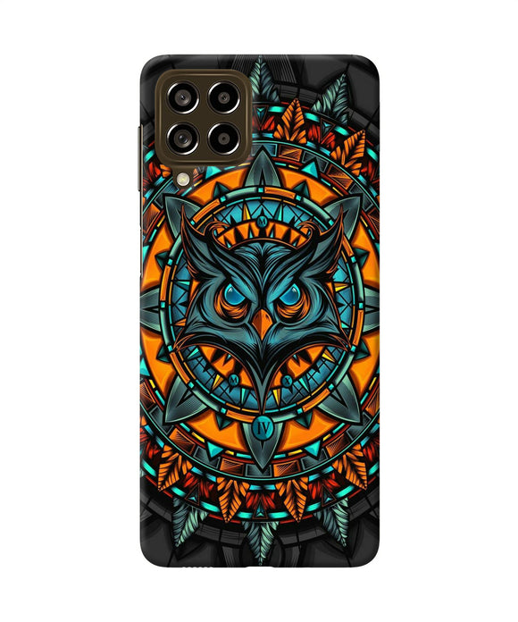 Angry Owl Art Samsung M53 5G Back Cover