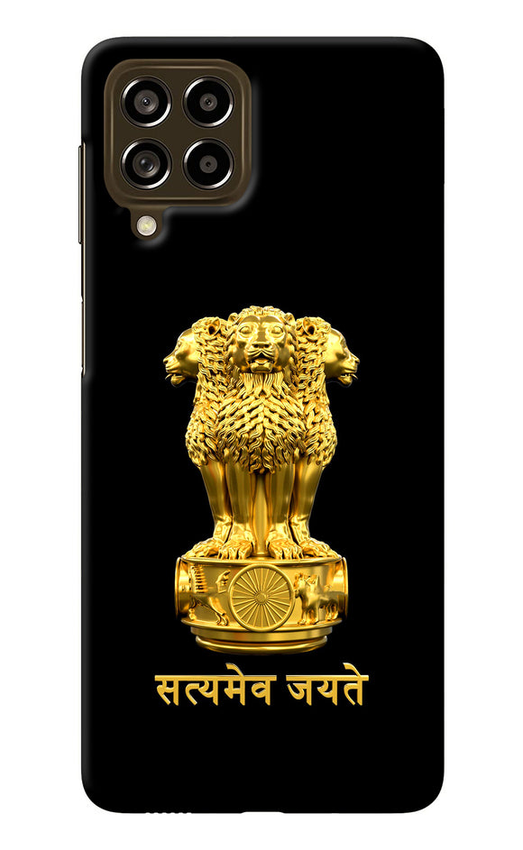 Satyamev Jayate Golden Samsung M53 5G Back Cover