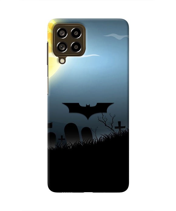 Batman Scary cemetry Samsung M53 5G Real 4D Back Cover